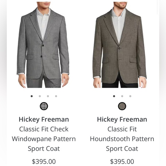 Hickey Freeman Chocolate Brown Three Button Blazer (42L) - Picture 8 of 8